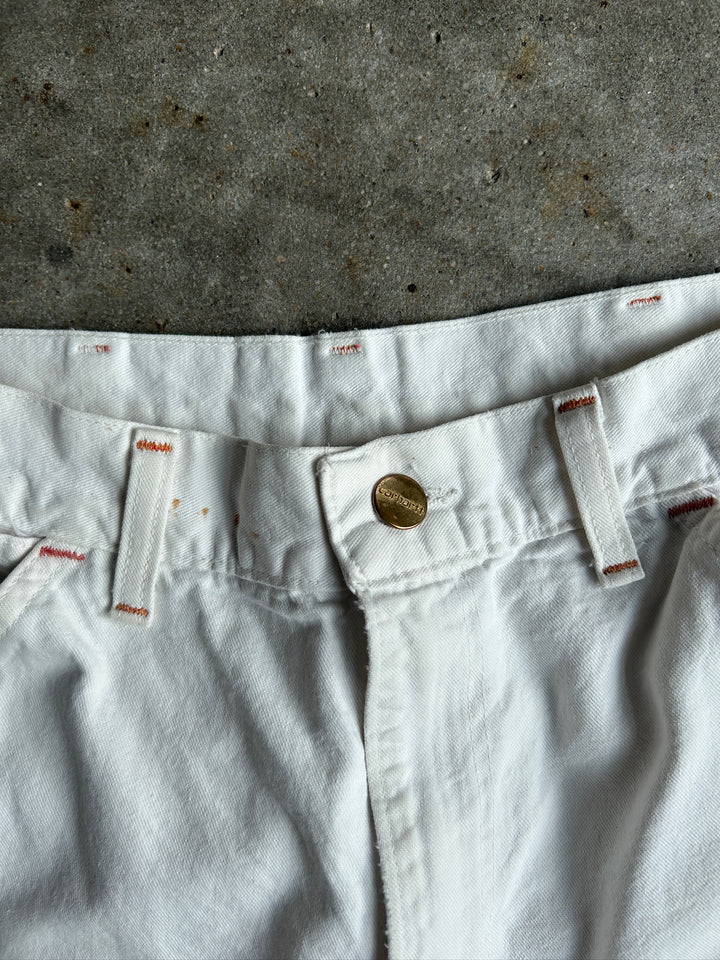 Vintage white Double Knee Pants