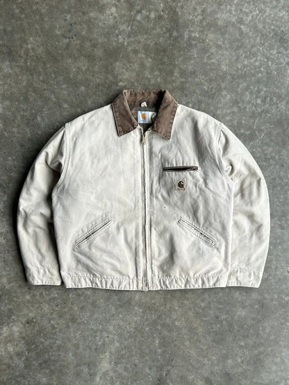 Vintage White Detroit Jacket