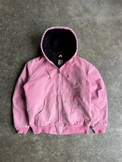 Vintage Pink Hooded Jacket